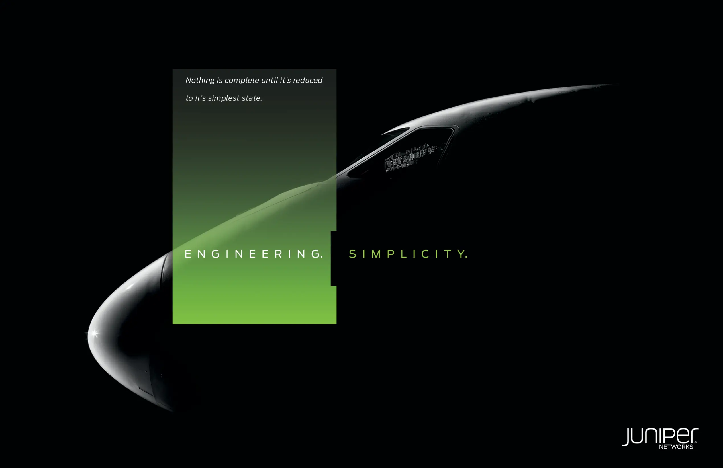 Juniper Engineering Simplicity Print Ad